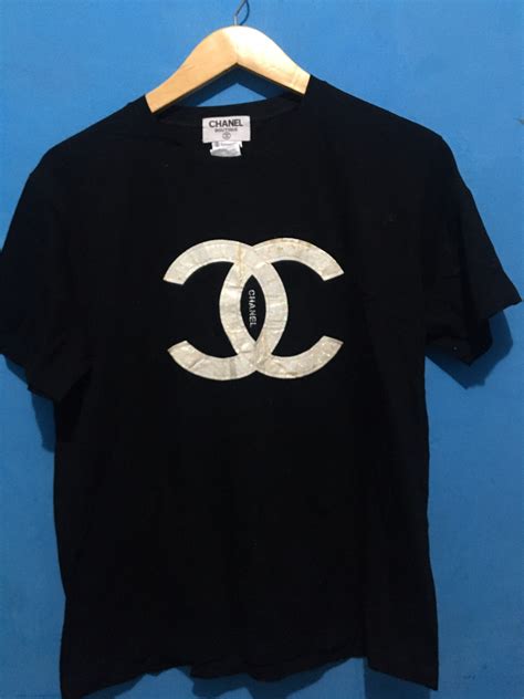 buy chanel white tshirt|vintage chanel t shirt.